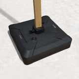 Darrahopens Home & Garden > Shading > Umbrellas & Sunshades 82cm Black Offset Patio Umbrella Base - Sand/Water Filled Square In Australia - Darrahopens