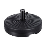 Darrahopens Home & Garden > Shading > Umbrellas & Sunshades Instahut Outdoor Umbrella Base Weight Round Plastic Pole Holder 30-48mm Beach
