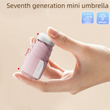 Darrahopens Home & Garden > Shading > Umbrellas & Sunshades Pink Compact Mini Umbrella with UPF50+ UV Protection and Lightweight Design for Daily Use in Urban and Outdoor Settings Local Standard Fit