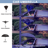 Darrahopens Home & Garden > Shading > Umbrellas & Sunshades Reverse Umbrella Windproof Double Layer C-Handle Inverted Folding in Galaxy Print