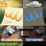 Darrahopens Home & Garden > Shading > Umbrellas & Sunshades Sun Shade Sail Rectangular Sunshade, Water Repellent, Sunshade For Patio, Garden, Balcony, Polyester Fabric 300 X 400