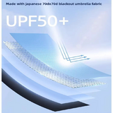 Darrahopens Home & Garden > Shading > Umbrellas & Sunshades White Compact Mini Umbrella with UPF50+ UV Protection and Lightweight Design for Daily Use in Urban and Outdoor Settings Local Standard Fit