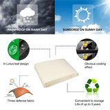 Darrahopens Home & Garden > Shading Waterproof Shade Sail Awning Cloth Rectangle Triangle Square Sand Sun Canopy AU