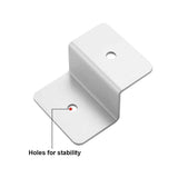 Darrahopens Home & Garden > Solar Panels > Portable Solar Panels 4 Pcs Solar Panel Z-Bracket  Mounting Flat Roof Yacht Rv Mount Aluminum Kit Au