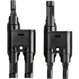 Darrahopens Home & Garden > Solar Panels > Portable Solar Panels H- 1X Pair Of Solar Panel Connector (1 To 2 Branches), Mc4 Durable And Saving For Family