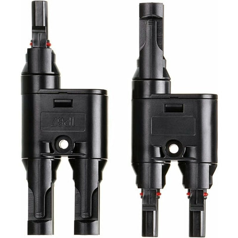 Darrahopens Home & Garden > Solar Panels > Portable Solar Panels H- 1X Pair Of Solar Panel Connector (1 To 2 Branches), Mc4 Durable And Saving For Family