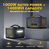 Darrahopens Home & Garden > Solar Panels > Portable Solar Panels Jump 1500X 1500W Solar Generator + 220W Panel AC/DC