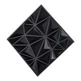 Darrahopens Home & Garden > Solar Panels > Portable Solar Panels VEVOR 3D Wall Panels, 33-Pack 30 x 30 cm PVC Modern Art Minimalist Diamond Tiles, 2.97 m² Coverage Accent Wall Panel, Interior Home Decor for Ceiling, Bedroom, Living Room, Gaming Room, Matte Black