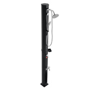 Darrahopens Home & Garden > Solar Panels > Portable Solar Panels VEVOR 40L Solar Heated Shower, 205cm Showerhead Height Outdoor Shower, with Handheld & Foot Faucet, Hot & Cold Water Adjustment, Freestanding for Backyard Poolside Beach Pool, Black