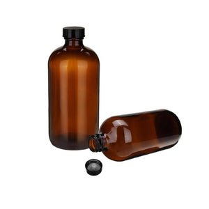 Darrahopens Home & Garden > Storage 105x 100ml Amber Glass Bottles Orifice Reducer Dispensing Cap Essential Oil Bulk