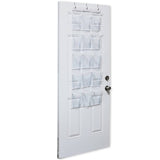 Darrahopens Home & Garden > Storage 15 Pockets Over The Door Rack Hanging Kitchen Organizer Pantry Organizer Shoe Storage