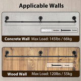 Darrahopens Home & Garden > Storage 184cm Clothing Racks for Hanging Clothes Garment Rack Industrial Pipe clothes Rack Drying Rack