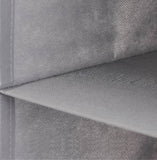 Darrahopens Home & Garden > Storage 2 Pack 5-Tier Shelf Hanging Closet Organizer and Storage for Clothes (Grey)