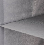Darrahopens Home & Garden > Storage 3 Pack 5-Tier Shelf Hanging Closet Organizer and Storage for Clothes (Grey)
