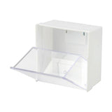 Darrahopens Home & Garden > Storage [6-PACK] INOMATA Japan Magnet Swing Case 8.5*4.8*8.5cm White