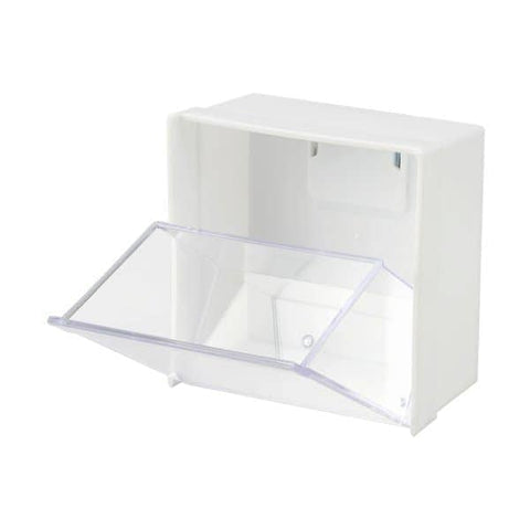 Darrahopens Home & Garden > Storage [6-PACK] INOMATA Japan Magnet Swing Case 8.5*4.8*8.5cm White