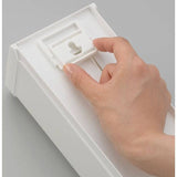 Darrahopens Home & Garden > Storage [6-PACK] INOMATA Japan Plastic Shopping Bag Organizer 10.3*10.2*31.5cm White