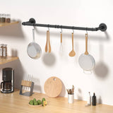 Darrahopens Home & Garden > Storage 97cm Clothing Racks for Hanging Clothes Garment Rack Industrial Pipe clothes Rack Drying Rack