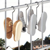 Darrahopens Home & Garden > Storage > Clothing & Wardrobe Storage 10Pcs Stainless Steel Shoe Rack – U-Shaped Hanging Storage Display Rack for Home, Balcony & Closet In Australia - Darrahopens