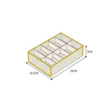 Darrahopens Home & Garden > Storage > Clothing & Wardrobe Storage 2Pcs 10 Grids Underwear Sock Panties Drawer Storage Bag Organizer Wardrobe Box