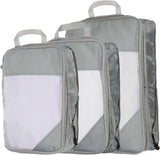 Darrahopens Home & Garden > Storage > Clothing & Wardrobe Storage 3pcs Compression Packing Cubes Lightweight Suitcase Luggage Organizers