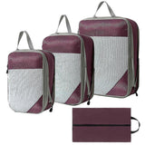 Darrahopens Home & Garden > Storage > Clothing & Wardrobe Storage 4pcs Extensible Compression Packing Cubes Suitcase Organizer for Travel