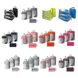 Darrahopens Home & Garden > Storage > Clothing & Wardrobe Storage 4pcs Extensible Compression Packing Cubes Suitcase Organizer for Travel
