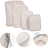 Darrahopens Home & Garden > Storage > Clothing & Wardrobe Storage 4pcs Extra Large Compression Packing Cubes Hanging Travel Organiser Bags - Polyester