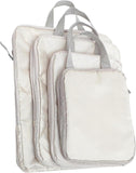 Darrahopens Home & Garden > Storage > Clothing & Wardrobe Storage 4pcs Extra Large Compression Packing Cubes Hanging Travel Organiser Bags - Polyester