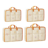 Darrahopens Home & Garden > Storage > Clothing & Wardrobe Storage 4pcs Large Capacity Quilt Storage Bags for Clothes Luggage Moving Organising Bag