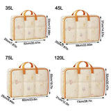 Darrahopens Home & Garden > Storage > Clothing & Wardrobe Storage 4pcs Large Capacity Quilt Storage Bags for Clothes Luggage Moving Organising Bag