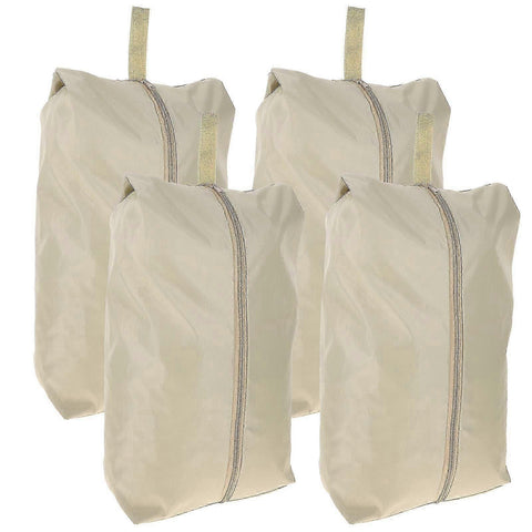 Darrahopens Home & Garden > Storage > Clothing & Wardrobe Storage 4pcs Travel Packing Cubes with Zipper Shoe and Clothes Bags for Luggage