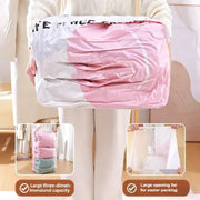 Darrahopens Home & Garden > Storage > Clothing & Wardrobe Storage 6PCS No-Pump Vacuum Storage Bags – Press to Flatten, Save 80% Space, Seasonal Storage Must-Have (Size: M) In Australia - Darrahopens