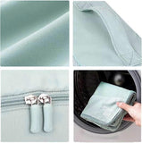 Darrahopens Home & Garden > Storage > Clothing & Wardrobe Storage 6pcs Packing Cubes for Suitcases Travel Luggage Organizer Bags - Blue