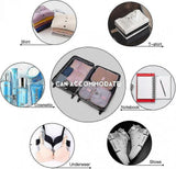Darrahopens Home & Garden > Storage > Clothing & Wardrobe Storage 6pcs Packing Cubes Travel Storage Zip Organizers for Clothes, Socks, Underwear
