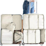 Darrahopens Home & Garden > Storage > Clothing & Wardrobe Storage 8pcs Packing Cubes for Suitcases Travel Compression Organizer for Clothes, Shoes & More