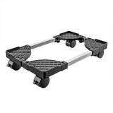 Darrahopens Home & Garden > Storage > Clothing & Wardrobe Storage Adjustable Desktop Computer Tower Stand Telescopic Chassis Holder with Wheels