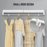 Darrahopens Home & Garden > Storage > Clothing & Wardrobe Storage Alston Wall Mounted Drying Rack Black Clothes Airer Space Saver Folding Dryer Bearing Capacity 12KG Foldable Rail With Hooks Indoor Outdoor Balcony Laundry