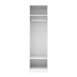 Darrahopens Home & Garden > Storage > Clothing & Wardrobe Storage Artiss 2X Wardrobe Clothes Closet Storage Organiser Shelf White In Australia - Darrahopens