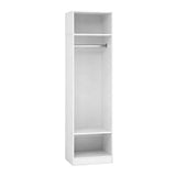 Darrahopens Home & Garden > Storage > Clothing & Wardrobe Storage Artiss 2X Wardrobe Clothes Closet Storage Organiser Shelf White In Australia - Darrahopens