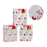 Darrahopens Home & Garden > Storage > Clothing & Wardrobe Storage bulk 24 Xlarge Size Love Heart Gift Bag 3 Asst 42cm