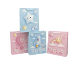 Darrahopens Home & Garden > Storage > Clothing & Wardrobe Storage bulk 24 Xlarge Sweet Dream Baby Gift Bag 4 Assorted 31x42cm