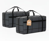 Darrahopens Home & Garden > Storage > Clothing & Wardrobe Storage CARLA HOME 2-Pack 180L Extra Large Moving Storage Bags with Handles & Duty Zippered for Clothes, Travel, Space Saving & Camping