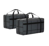 Darrahopens Home & Garden > Storage > Clothing & Wardrobe Storage CARLA HOME 2-Pack 180L Extra Large Moving Storage Bags with Handles & Duty Zippered for Clothes, Travel, Space Saving & Camping