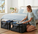 Darrahopens Home & Garden > Storage > Clothing & Wardrobe Storage CARLA HOME 4-Pack 180L Extra Large Moving Storage Bags with Handles & Duty Zippered for Clothes, Travel, Space Saving & Camping