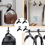 Darrahopens Home & Garden > Storage > Clothing & Wardrobe Storage Clothes hanger - Wardrobe - Handbag organizer - Hook rack organizer for handbags and backpacks - 10 pieces