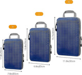 Darrahopens Home & Garden > Storage > Clothing & Wardrobe Storage Compression Packing Cubes for Suitcases Gray Extensible Organizer Set