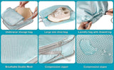 Darrahopens Home & Garden > Storage > Clothing & Wardrobe Storage Compression Packing Cubes Luggage Organizer Bags Set for Travel Use