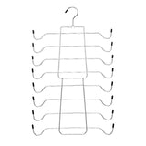 Darrahopens Home & Garden > Storage > Clothing & Wardrobe Storage Foldable Vertical Layered Bra and Lingerie Organiser Hanger(8 Tier: 50.5X30.5cm) - Stainless Steel Space Saver for Underwear, Bras, and Tank Tops