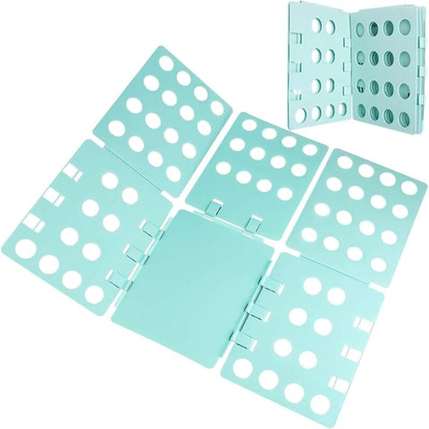Darrahopens Home & Garden > Storage > Clothing & Wardrobe Storage Folding Board, Foldable Organizer With Flip For Adults Clothes Folder Clothing Folder Shirt T-Shirt Green